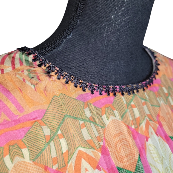 Siddhartha Bansal Sanya Ruffled Blouse from Anthropologie Women's Size XL - Picture 8 of 16